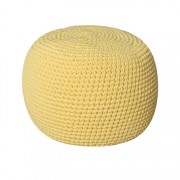 Вязаные пуфы