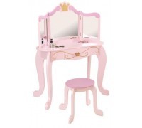Туалетный столик (трельяж) с зеркалом для девочки "Принцесса" (Princess Vanity & Stool)