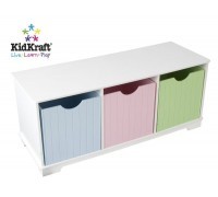 Скамья с ящичками для хранения "Storage Bench Pastel"