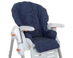 Чехол на детский стульчик для кормления Джинс