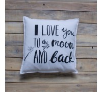 Декоративная подушка I Love You