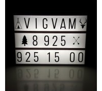 Наборное световое панно LightBox