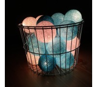 Тайская гирлянда бирюзовая