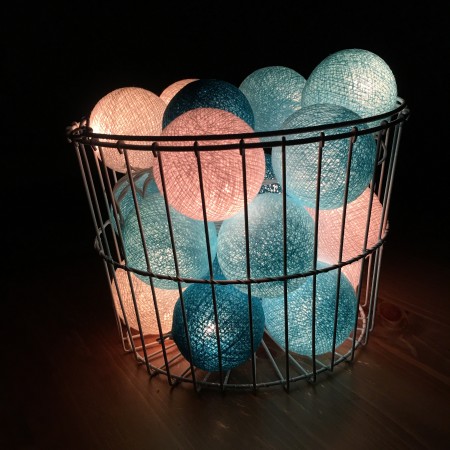 Тайская гирлянда бирюзовая, VamVigvam