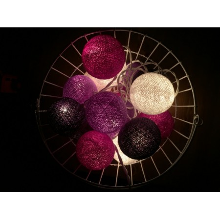 Тайская гирлянда фиолетовая, VamVigvam