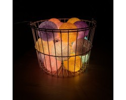 Тайская гирлянда пастельная радуга