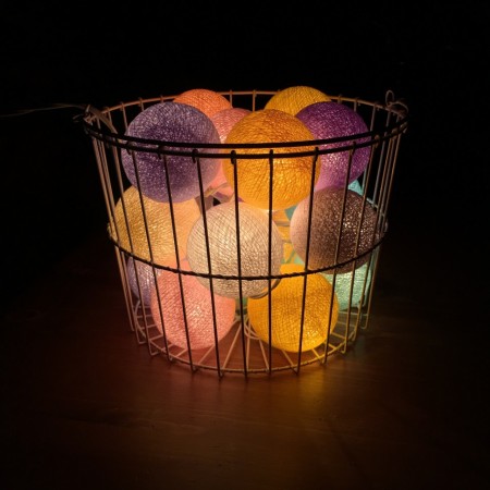 Тайская гирлянда пастельная радуга, VamVigvam