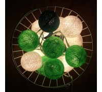 Тайская гирлянда зеленая