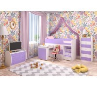 Кровать-чердак - Малыш 160х70 см