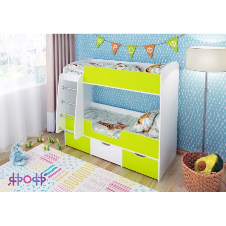 Кровать двухъярусная «Малыш Двойняшка», Ярофф