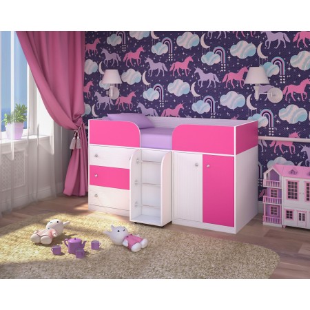 Кровать-чердак Малыш 4, Ярофф  (Легенда, Гармония)