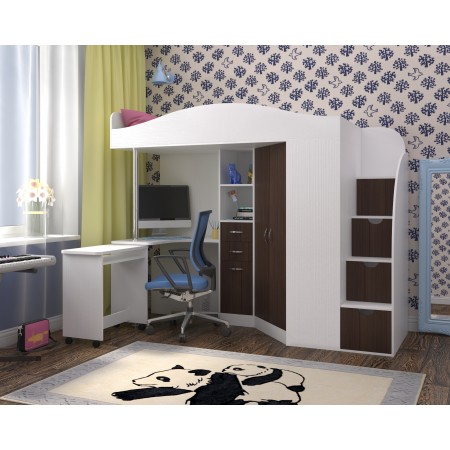 Кровать-чердак Юниор 4, Ярофф (Легенда, Гармония)