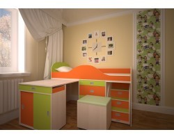Кровать-чердак - Малыш Люкс